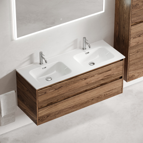 Тумба под раковину Sancos Libra LB120-2ECH 119х45х50 настенная - фото 5